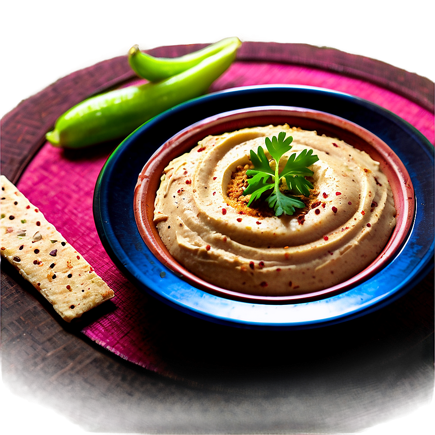 Moroccan Hummus With Ras El Hanout Png 06252024