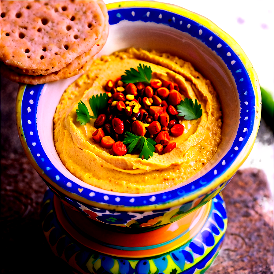 Moroccan Hummus with Ras El Hanout PNG uli41 PNG image with a transparent background, free high-resolution download
