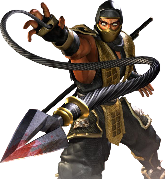Mortal Kombat Scorpion - Scorpion Mortal Kombat Kunai, HD Png Download PNG with transparent background