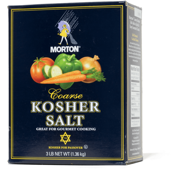 Morton Coarse Kosher Salt Box