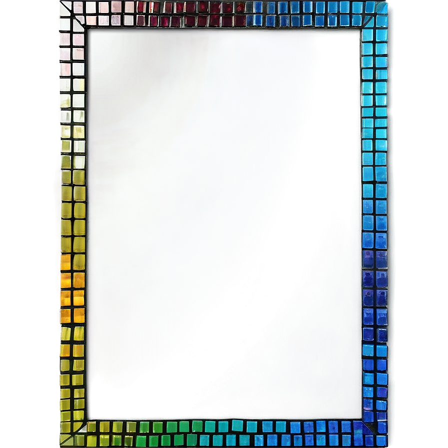 Mosaic Mirror Frame Png 73