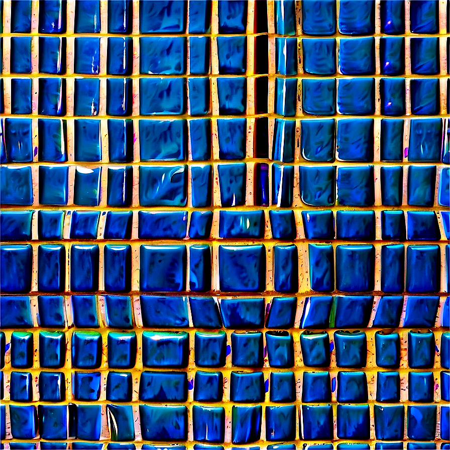 Mosaic Tiled Swimming Pool Png Xxo