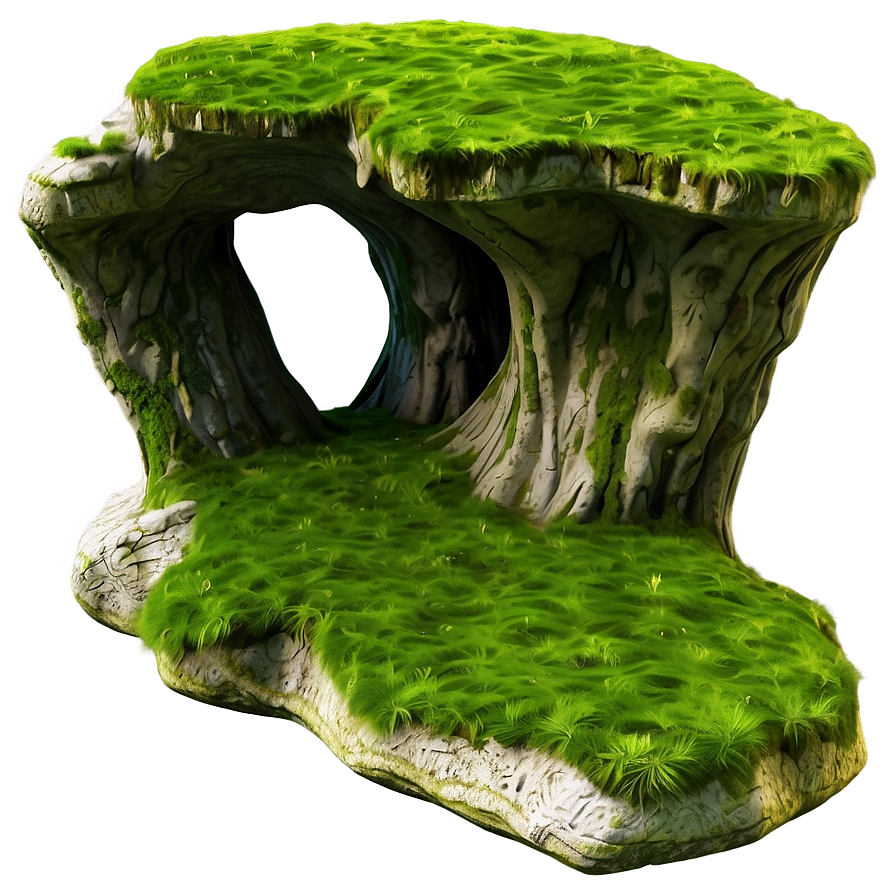 Mossy Forest Cave Png Iwh