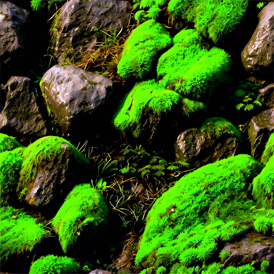 Mossy Stone Texture Png 06252024