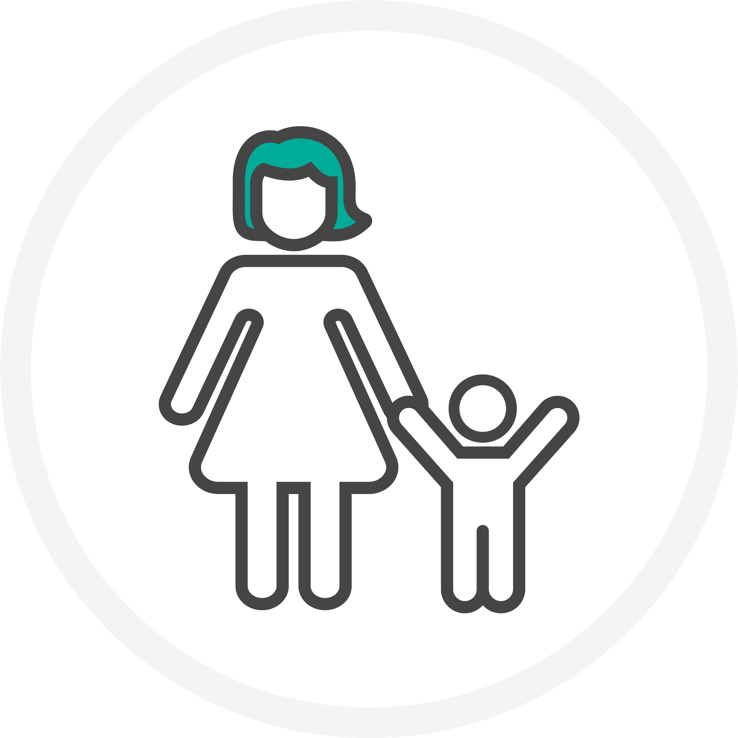 Fathers Day Clipart Solo Parent - Cartoon, HD Png Download PNG with transparent background
