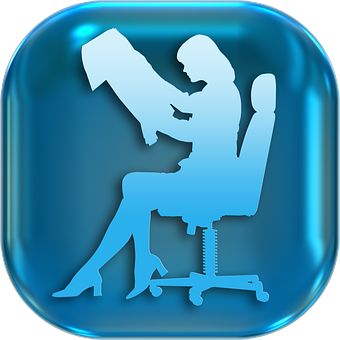 Mother Child Reading Icon PNG with transparent background