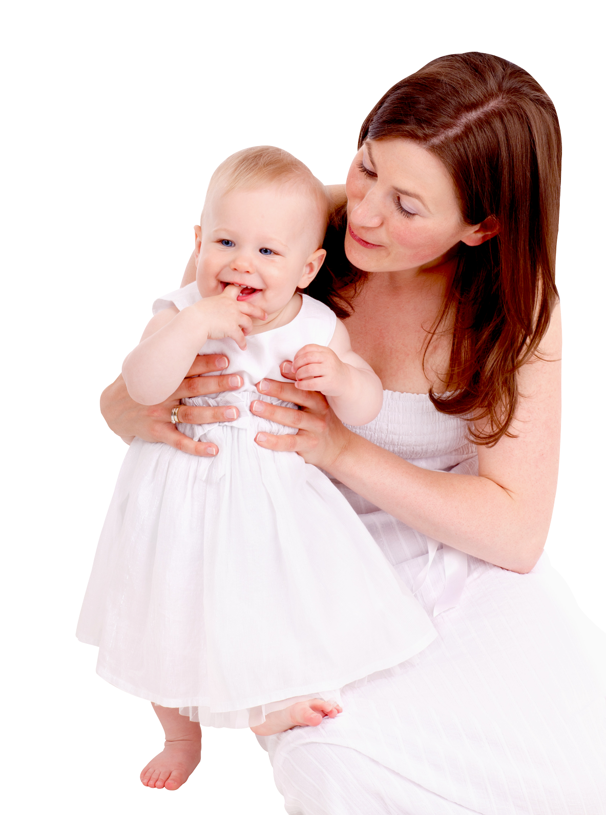 Motherand Baby Tender Moment.png PNG with transparent background