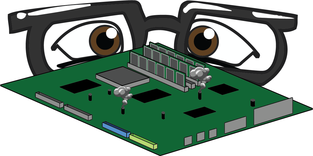 Motherboard Eyeglasses Concept