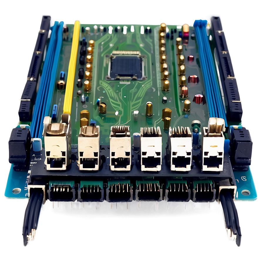 Motherboard Peripheral Connectors Png Kmq