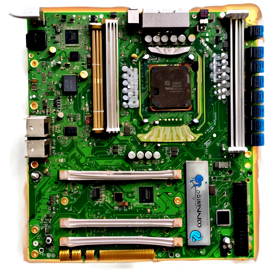 Motherboard With Graphics Card Png 41