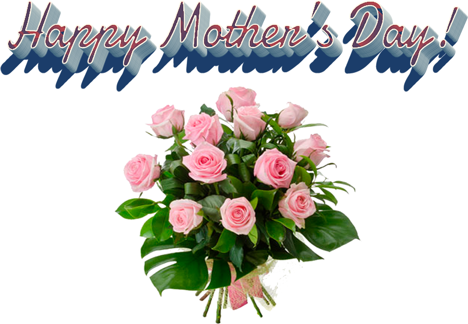 Mothers Day Celebration Roses Bouquet