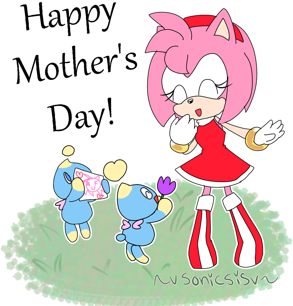 Mothers Day Celebrationwith Sonic Characters