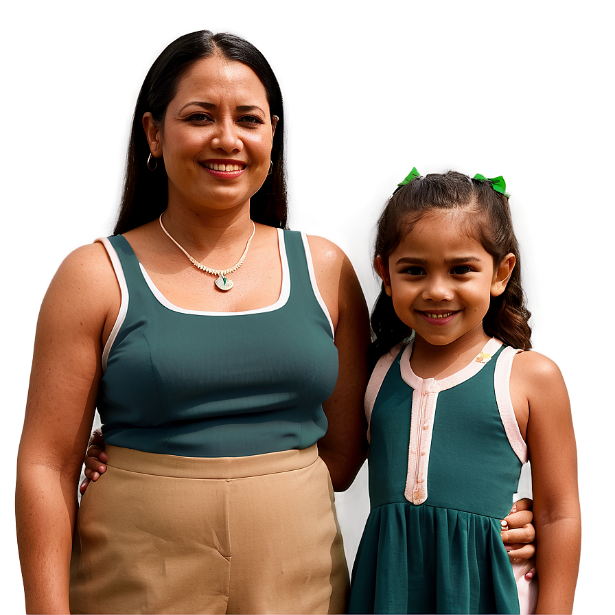 Mothers Day Family Portrait PNG mup20 PNG with transparent background