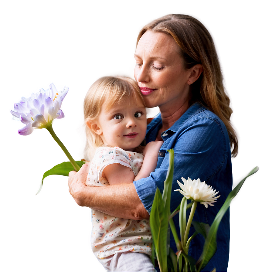 Mothers Day Love Hug PNG fhr PNG with transparent background