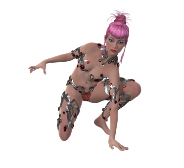 Motion Capture Session Female Model