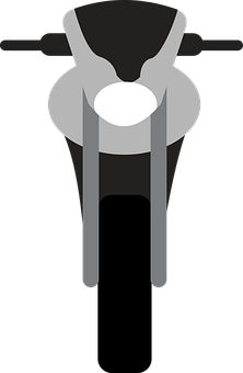 Motorcycle Headlight Abstract Art PNG with transparent background