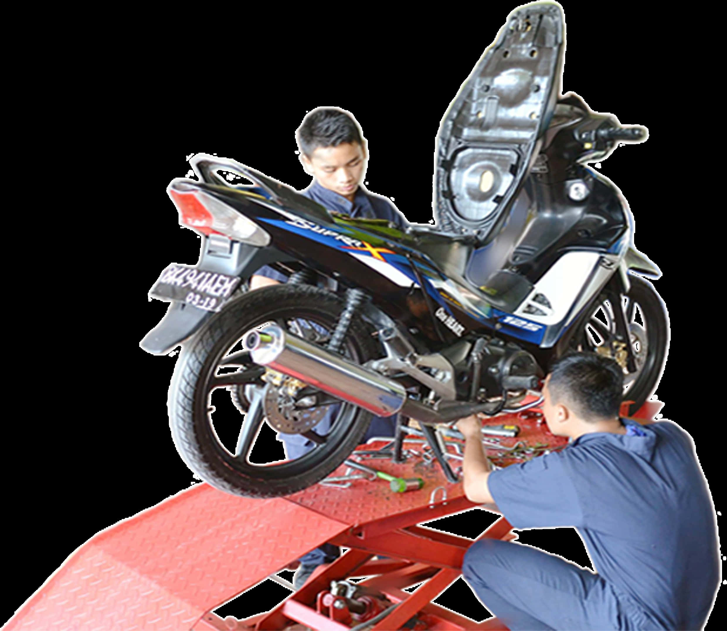 Teknik Sepeda Motor Png, Transparent Png PNG with transparent background