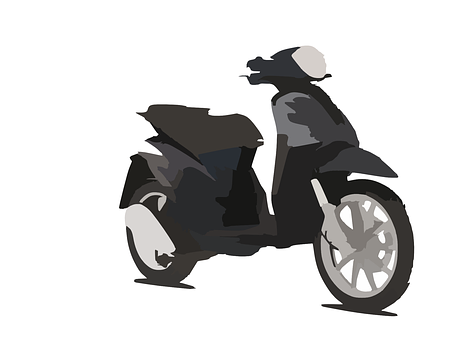 Motorcyclist Silhouette Graphic PNG with transparent background