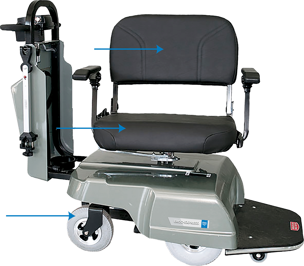 Motorized Patient Transport Chair