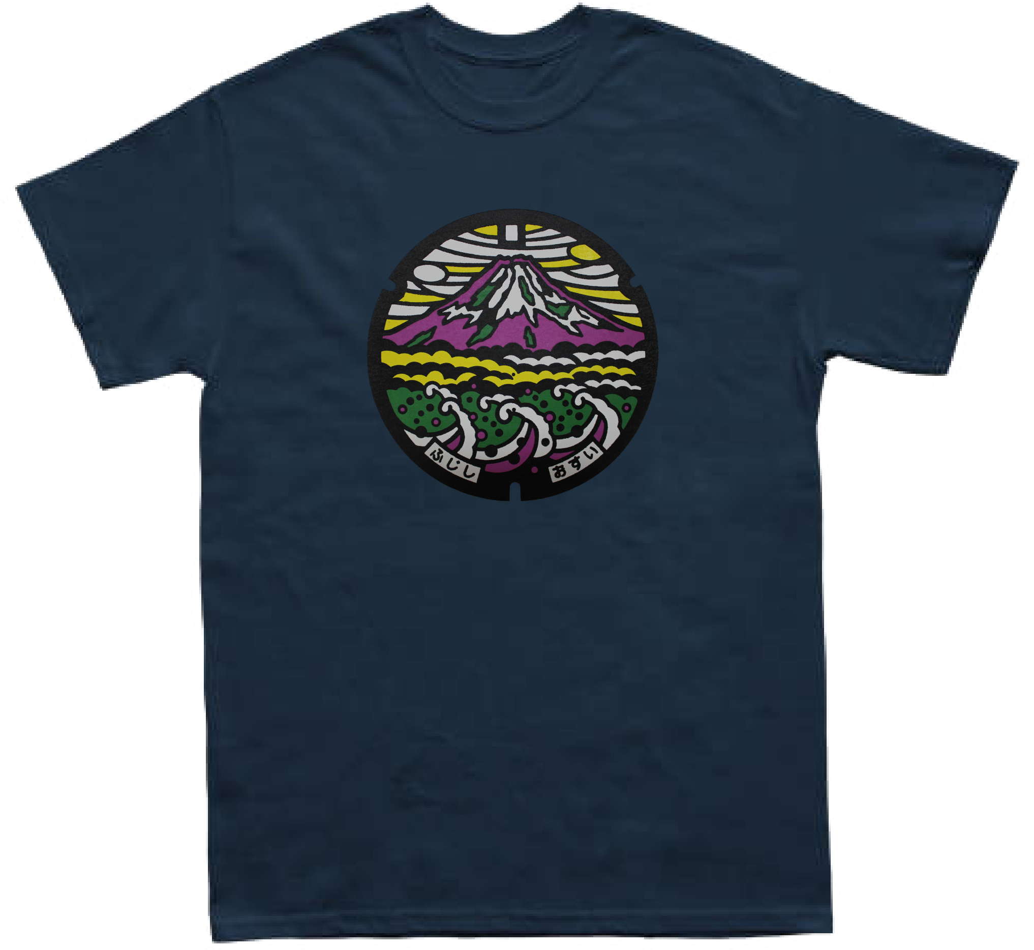 Mount Fuji Graphic Tee Design