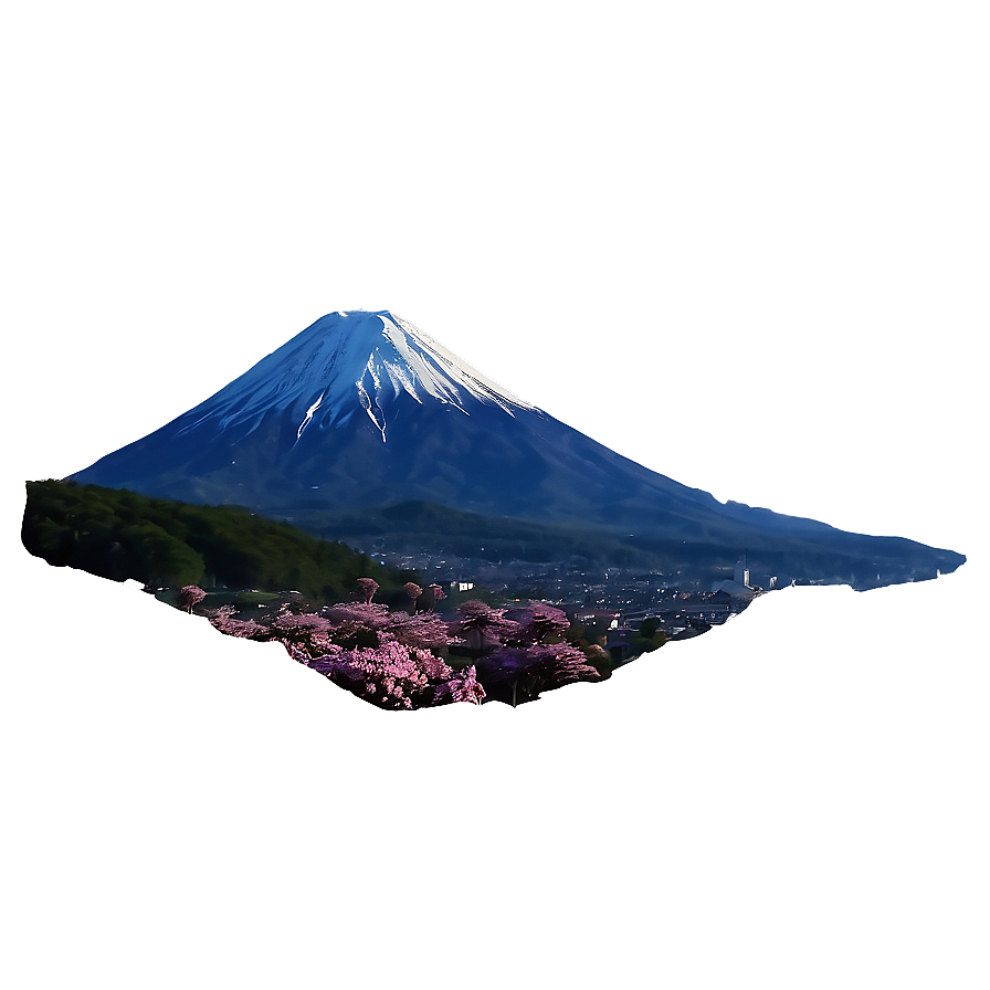 Mount Fuji Japan PNG 63 PNG with transparent background