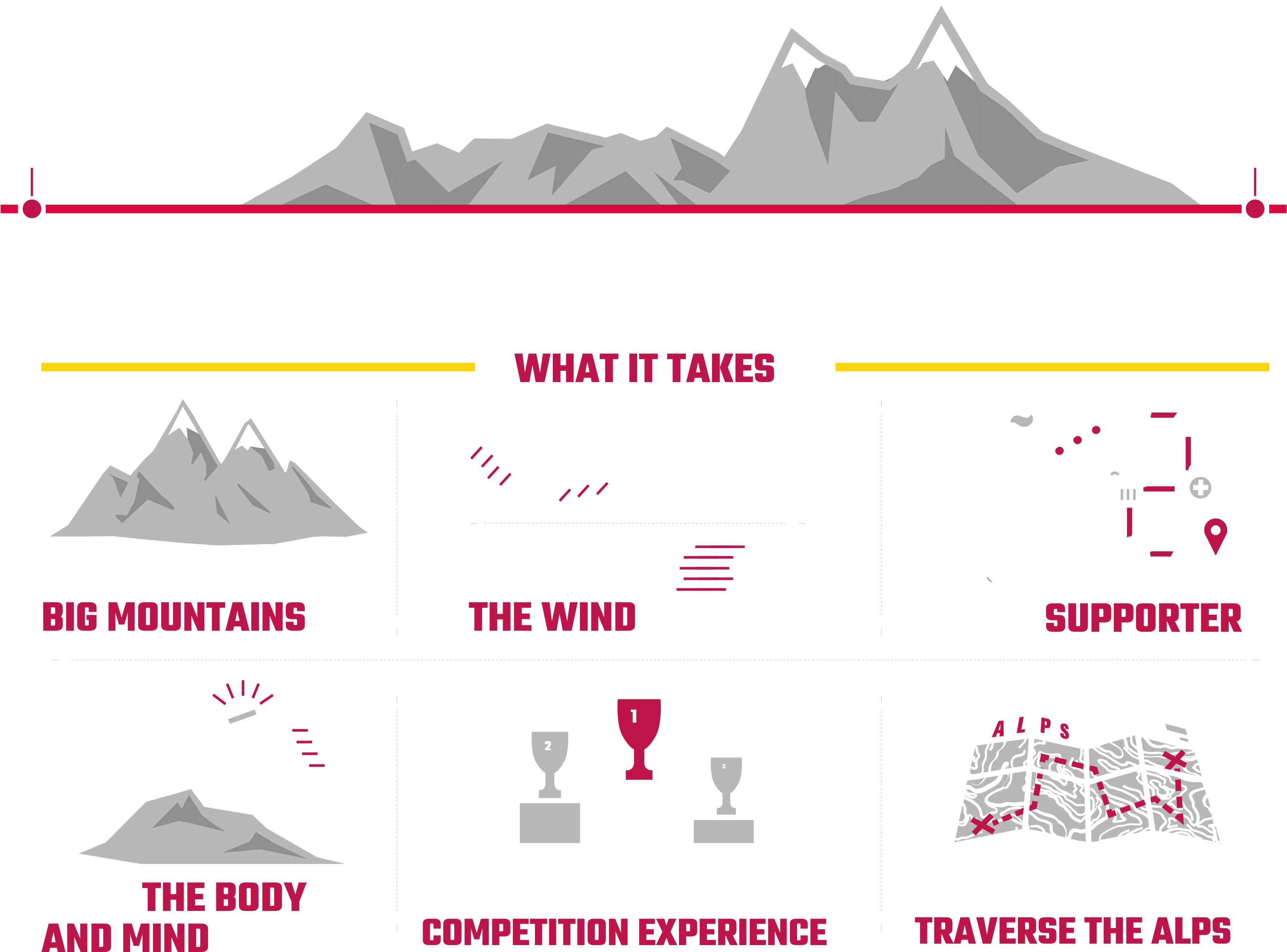 About Infographic - Red Grey Infographic, HD Png Download PNG with transparent background
