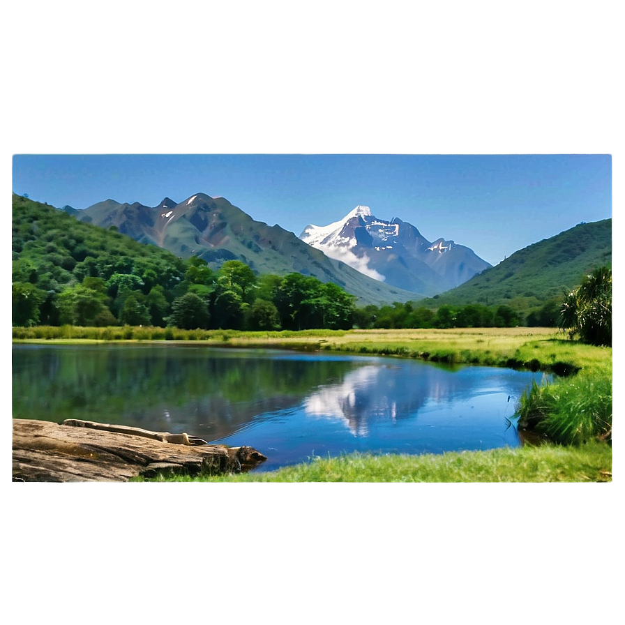 Mountain and River PNG 75 PNG with transparent background