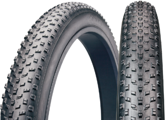 Mountain Bike Tires Profile View