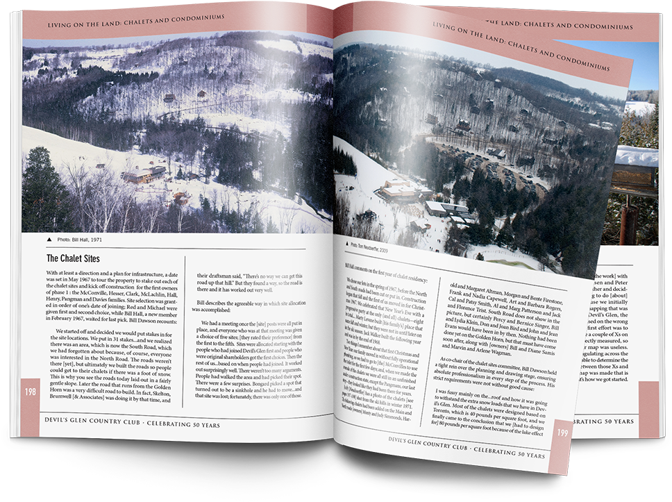 Mountain Chalet Book Spread PNG with transparent background