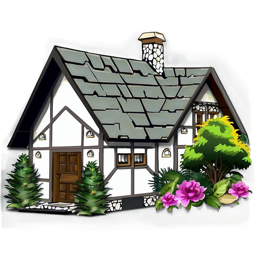 Mountain Cottage Escape PNG vlk75 PNG image with a transparent background, free high-resolution download