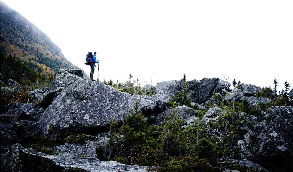 Mountain_ Hiker_ Reaching_ Summit