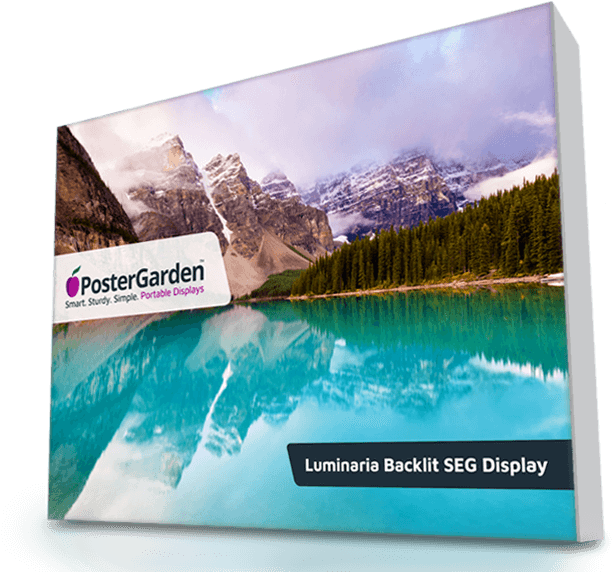 Luminaria Backlit Fabric Trade Show Displays - Banff National Park, HD Png Download PNG with transparent background