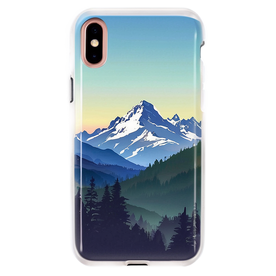 Mountain Landscape Phone Case Png 82