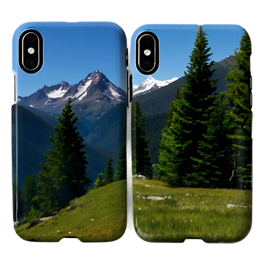 Mountain Landscape Phone Case Png Wub