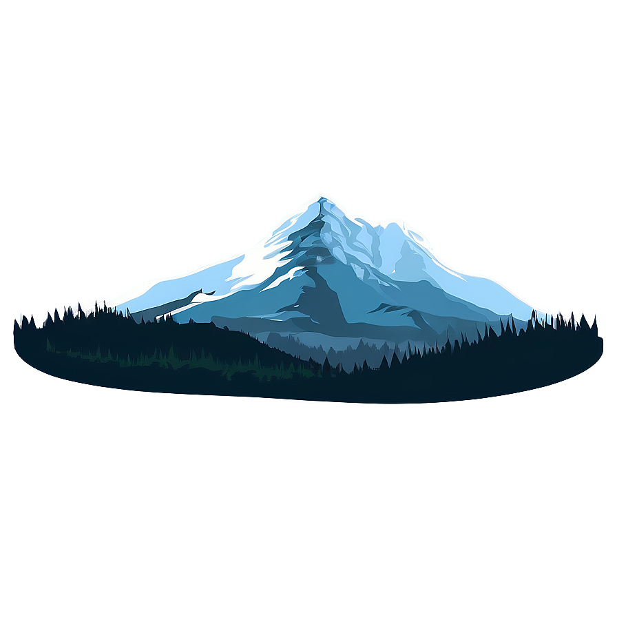 Mountain Landscape PNG 05032024 PNG with transparent background