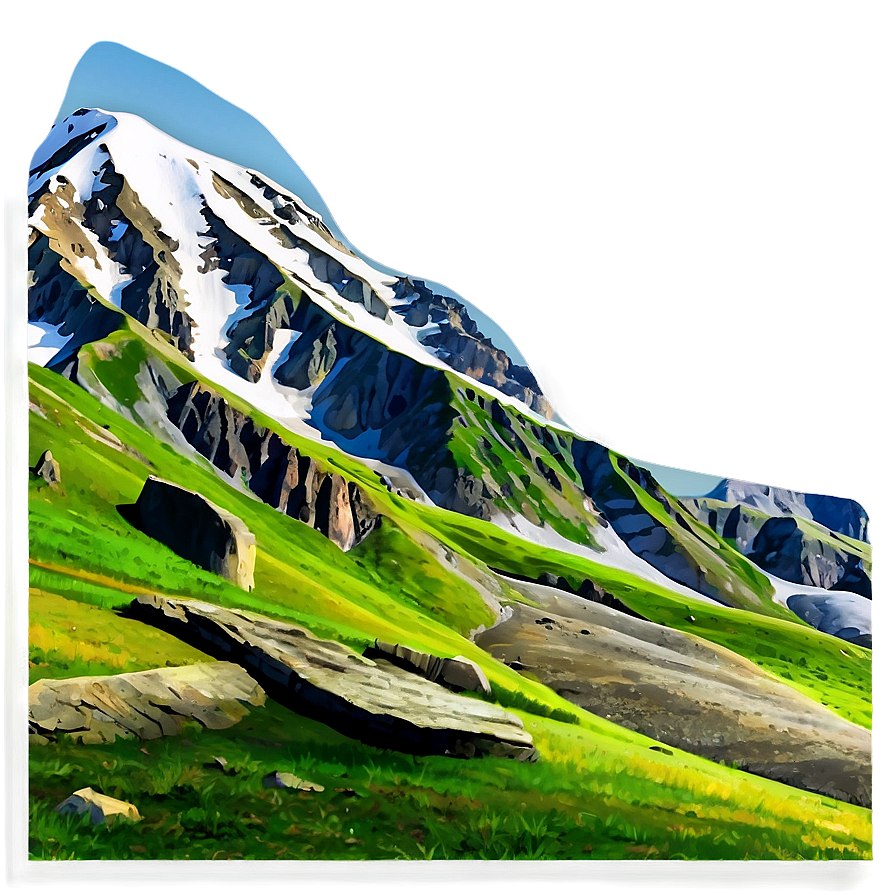 Mountain Landscape PNG pox PNG image with a transparent background, free high-resolution download