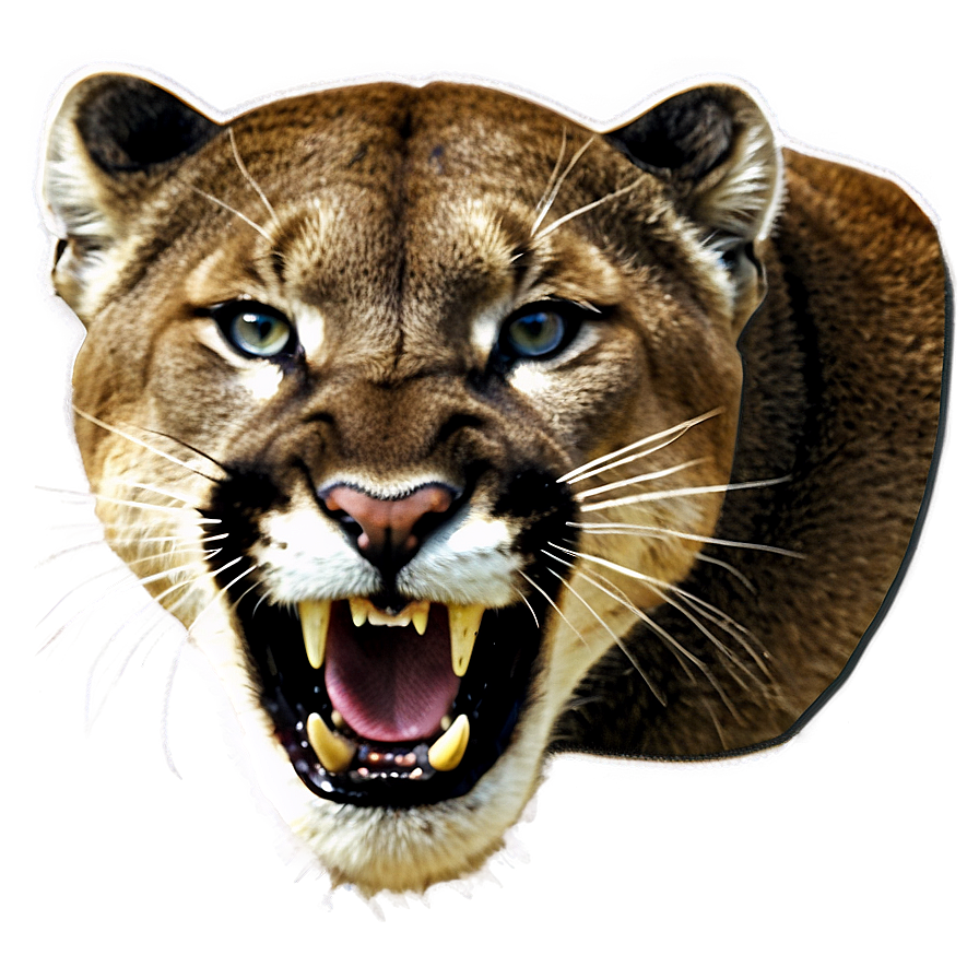 Mountain Lion Growl Png Mlw22