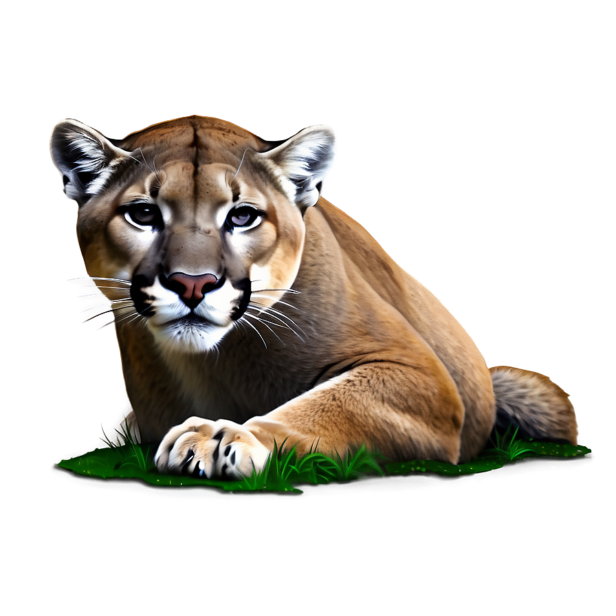 Mountain Lion Sketch Png Tof