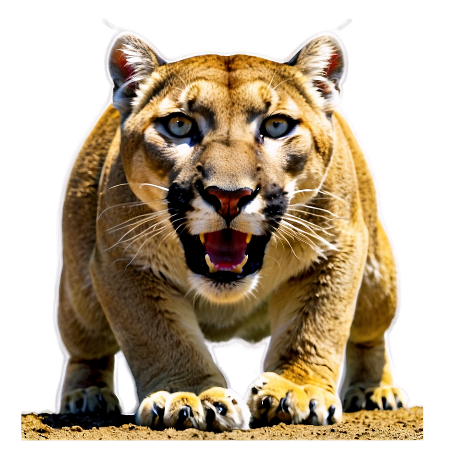 Mountain Lion Strength Png 06262024