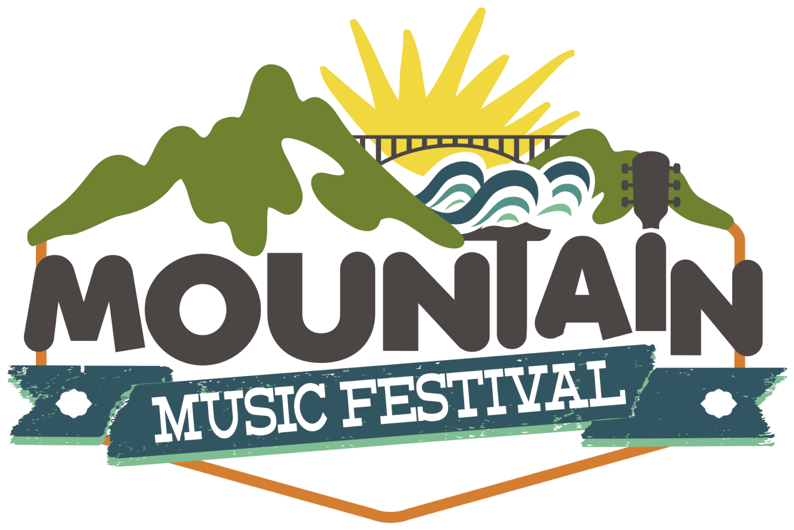 Mountain_ Music_ Festival_ Logo PNG with transparent background