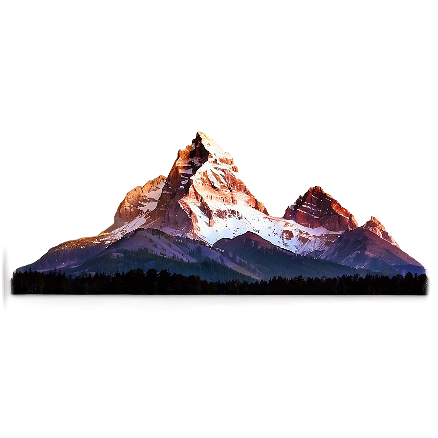 Mountain Night Sky Png Djo