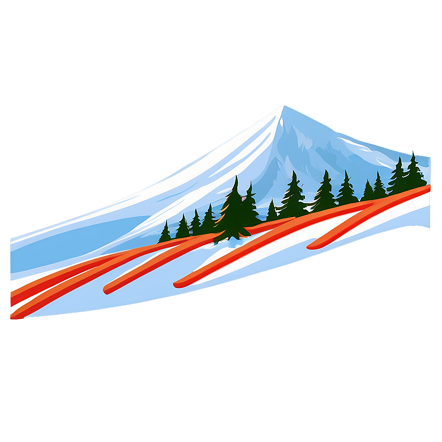 Mountain Ski Slope Png 80