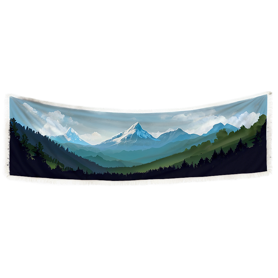 Mountain Tapestry Png Cnm74