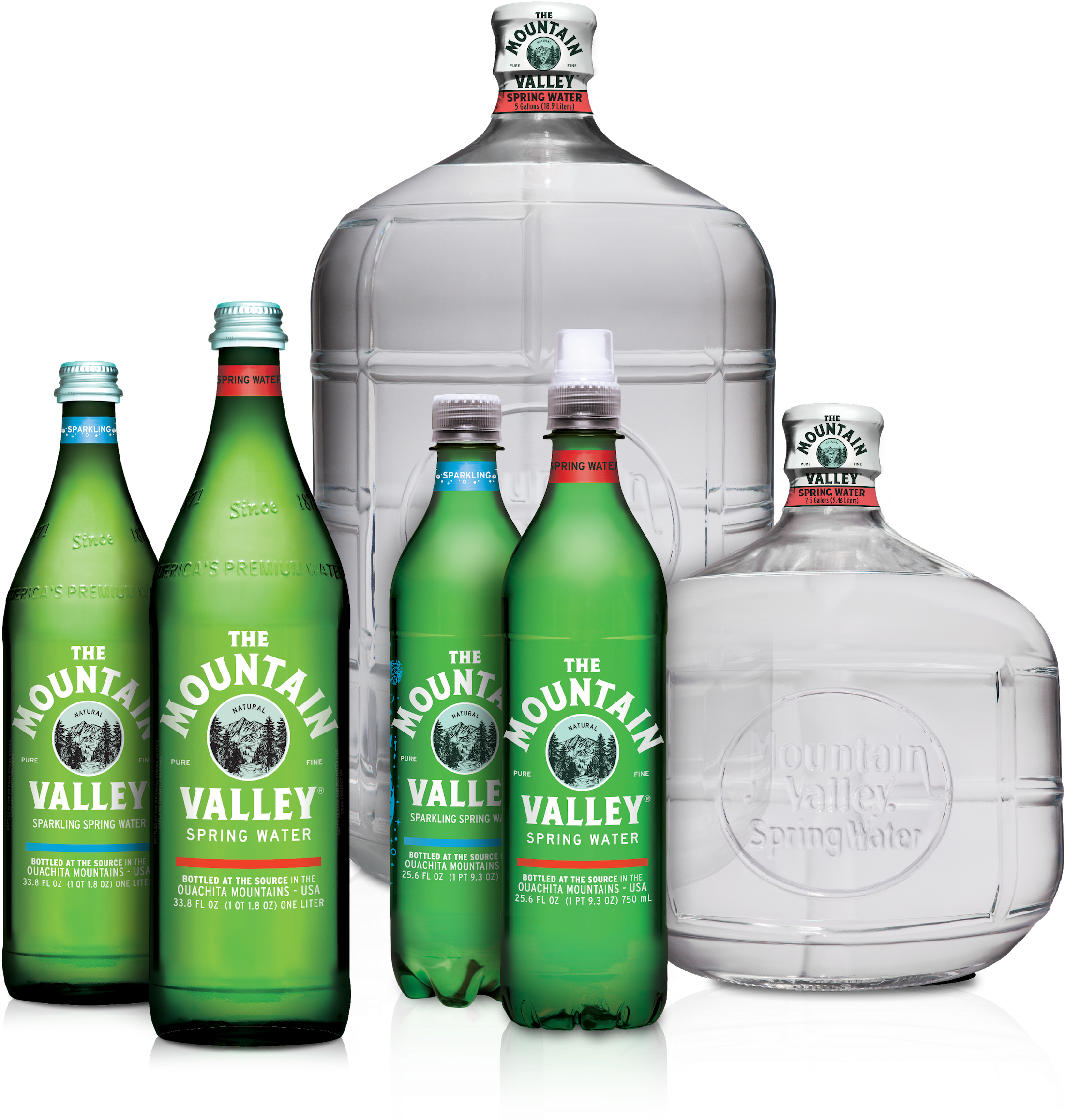 Mountain Valley Spring Water Collection