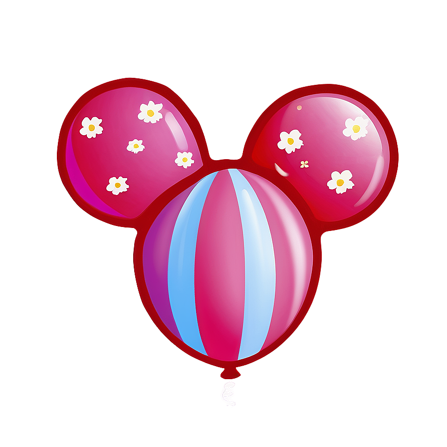 Mouse Ears Balloon Png 06292024