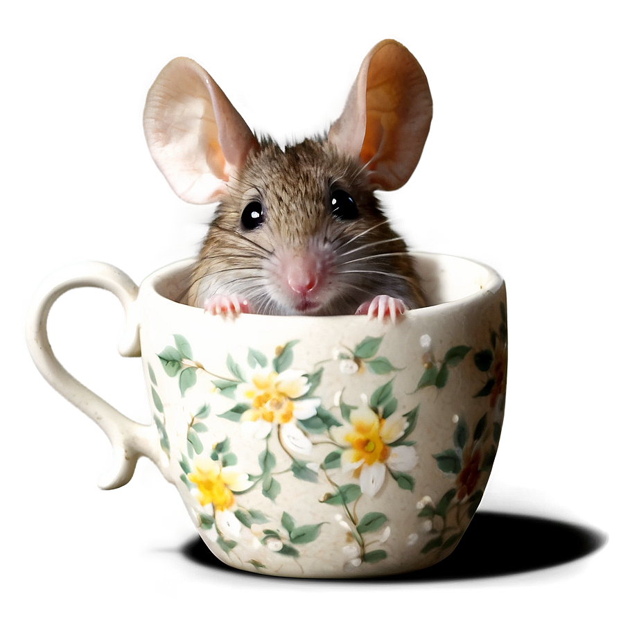 Mouse In Cup Png Ukv