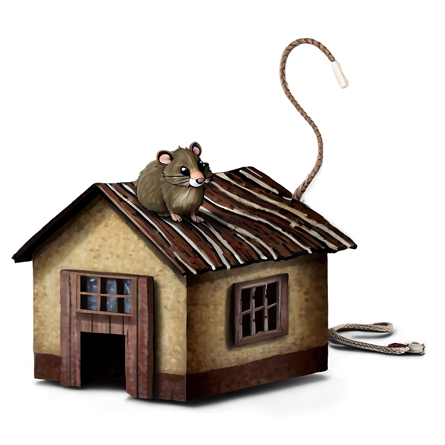 Mouse In House Png 43