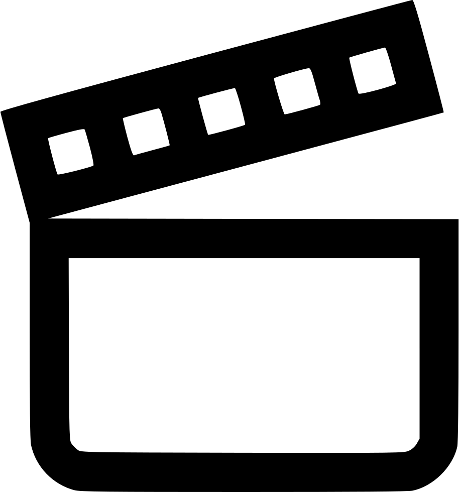 Movie Moviemaker Film Cut - Black And White Movie Maker, HD Png Download PNG with transparent background