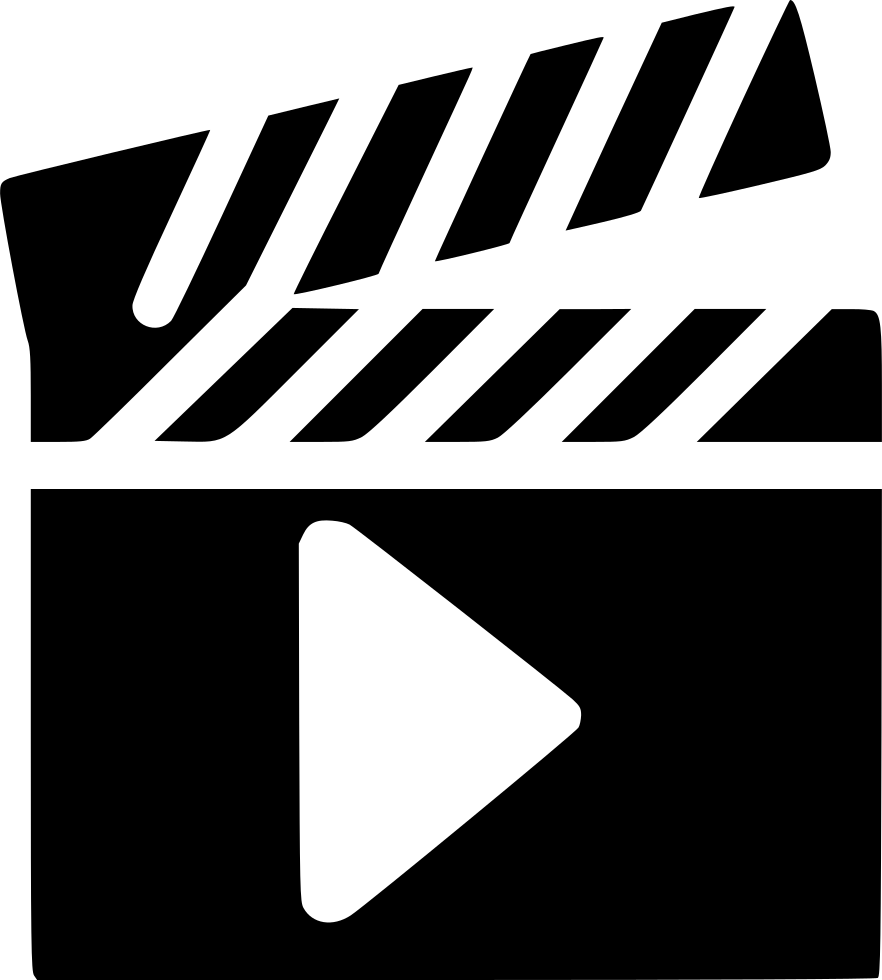 Movies - Movies Icon Black And White, HD Png Download PNG with transparent background