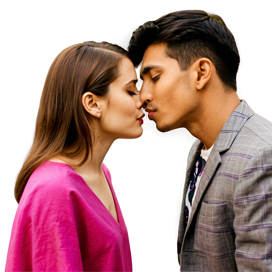 Movie Kiss Scene Png 06112024